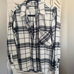 Abercrombie and Fitch relaxed flannel
